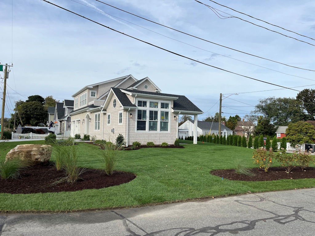 Landscape design and maintenance services.